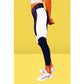 Generic Women's Polyster Solid Sport Leggings (Purple)