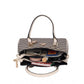 Generic Women's Faux Leather Printed Handbag (Beige)