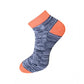 Generic 3_Pair Set Unisex Casual Cotton Ribbed Ankle Length Socks (Multicolor)
