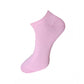 Generic 3_Pair Set Unisex Casual Cotton Solid Ankle Length Socks (Multicolor)