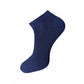 Generic 3_Pair Set Unisex Casual Cotton Solid Ankle Length Socks (Multicolor)