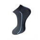 Generic 3_Pair Set Unisex Casual Cotton Solid Ankle Length Socks (Multicolor)