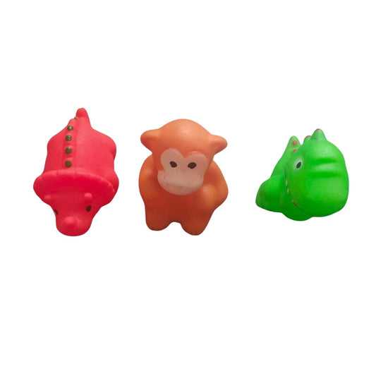 Small Size Animal Chu Chu Toys |   Rubber  |   Toys| 6+ Months