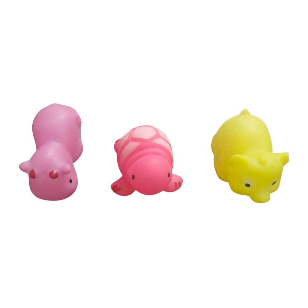 Small Size Animal Chu Chu Toys |   Rubber  |   Toys| 6+ Months