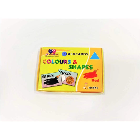 Flash Card-Colour N Shapes | Plastic | Educational Toys | 6+ Months