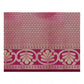 Generic Women's Jacquard Woven Saree With Unstitched Blouse 5.5Mtr (Blue)