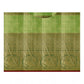 Generic Women's Jacquard Woven Saree With Unstitched Blouse 5.5Mtr (Green)