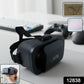 Close-up of VR Box headset lens and comfortable eye padding for extended use