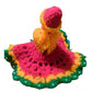Generic Laddu Gopal Tharad Dress Size: 0 To 6 (Red-Yellow-Green)