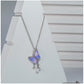 Generic Women's Stainless Steel Butterfly Dailywear Pendent Delicate Chain (Silver Plated)