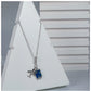Generic Women's Stainless Steel Airplane Design Pendent Delicate Chain (Silver Plated)