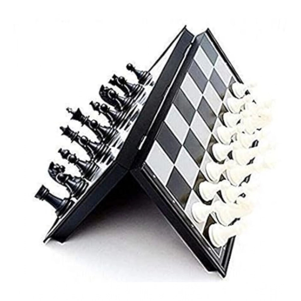 Generic Plastic Chess Board Game For Kids And Adults (Multicolor )