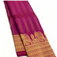 Generic Women's Silk Printed Saree With Unstitched Blouse 5.5Mtr (Rani Pink)