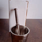 Durable stainless steel mortar and pestle set for home use