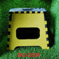 Multicolor portable step stool with handle, easy to carry for various tasks.