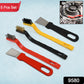 Assortment of wire brushes and scrapers, ideal for tough rust and paint removal.