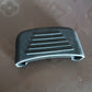 Close-up of silicone pot handle cover showing ribbed, non-slip texture