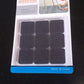 Various shapes of felt furniture floor protectors laid out