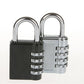 Detailed close-up of the combination padlock's number dial.