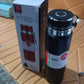 Double wall insulated thermal flask with stainless steel body