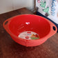 Close-up of perforated colander and storage sections in Apex Smart Basket fruit and vegetable bowl