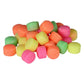 Pile of vibrant multicolour Naphthalene Balls, perfect for wardrobe freshening.