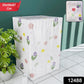 Protective washing machine cover with printed design for top loader