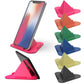Pyramid mobile holder stand in various viewing angles for desktop use.