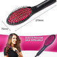 Retail packaging of the Calm & Curl Ceramic Hair Straightener, highlighting its features.