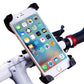 Ergonomic design of the universal bike phone holder for easy access.