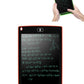 Digital notepad showing various colors on its screen.