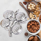 Styleva's mukhwas serving tray displayed as a thoughtful gift alongside other festive items.