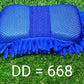 Retail packaging of the Velvet Wipe Microfiber Duster Mitt for easy display.