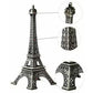 Eiffel Tower metal decorative statue, perfect for office or home decor.