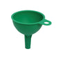 Close-up of the food-grade silicone funnel's integrated hanging hole for convenient storage.