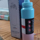 Portable stainless steel vacuum water bottle perfect for gym and travel