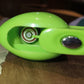 A person holding the XcelCraft hand blender, demonstrating its comfortable grip.