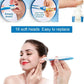 Close-up of the silicone earwax remover handle and its soft, spiral tips.