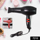 Professional hair dryer with nozzle, ready for salon-quality styling.