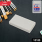 Close-up of a fancy rectangle eraser, perfect for school children.