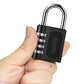 Side profile of the keyless security combination padlock.