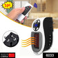 Mini fan heater in a modern compact design, perfect for desktop use.