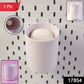 Compact plastic soap holder with effective drainage for bathroom