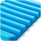 Durable silicone soap dish in white, designed for quick drying.