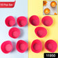 Colorful silicone cupcake moulds ideal for muffins and desserts in a set of 10
