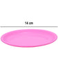 A single round mini soup plate with a glossy finish.