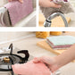 Brightly colored multi-purpose cleaning cloths for diverse household tasks.
