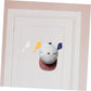 Close-up of a single bird wall hook showcasing its detailed design and smooth finish.