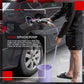 Emergency fuel transfer portable pump, compact and essential for roadside assistance.