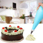 Multiple stainless steel piping nozzles for diverse cake decorating patterns and styles.